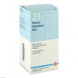 BIOCHEMIE DHU 21 Zincum chloratum D 12 Tabletten 420 St Tabletten