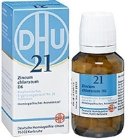 BIOCHEMIE DHU 21 Zincum chloratum D 6 Tabletten 80 St