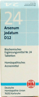 BIOCHEMIE DHU 24 Arsenum jodatum D 12 Tabletten 80 St