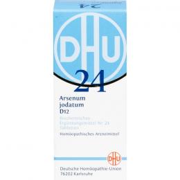 BIOCHEMIE DHU 24 Arsenum jodatum D 12 Tabletten 80 St.
