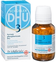 BIOCHEMIE DHU 3 Ferrum phosphoricum D 12 Tabletten 420 St