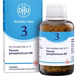 BIOCHEMIE DHU 3 Ferrum phosphoricum D 6 Tabletten 900 St.