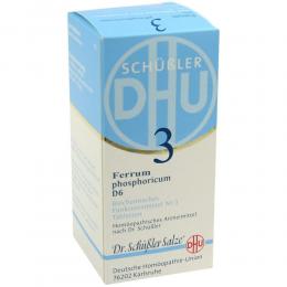 BIOCHEMIE DHU 3 Ferrum phosphoricun D6 Tabletten 200 St Tabletten