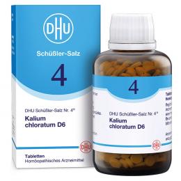 BIOCHEMIE DHU 4 Kalium chloratum D6 Tabletten 900 St Tabletten