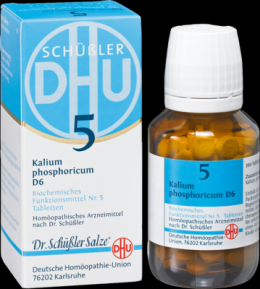 BIOCHEMIE DHU 5 Kalium phosphoricum D 6 Tabletten 80 St