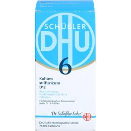 BIOCHEMIE DHU 6 Kalium sulfuricum D 12 Tabletten 420 St.