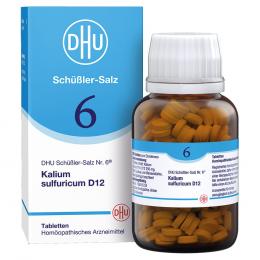 Ein aktuelles Angebot für BIOCHEMIE DHU 6 Kalium sulfuricum D 12 Tabletten 420 St Tabletten Schüßler Salze Nr. 1 - 12 - jetzt kaufen, Marke DHU-Arzneimittel GmbH & Co. KG.