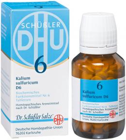 BIOCHEMIE DHU 6 Kalium sulfuricum D6 Tabletten 200 St Tabletten
