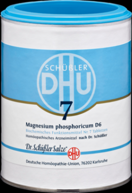 BIOCHEMIE DHU 7 Magnesium phosphoricum D 6 Tabl. 1000 St