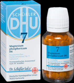 BIOCHEMIE DHU 7 Magnesium phosphoricum D 6 Tabl. 80 St
