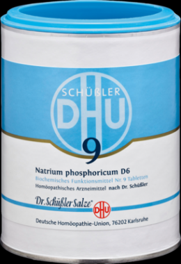 BIOCHEMIE DHU 9 Natrium phosphoricum D 6 Tabletten 1000 St