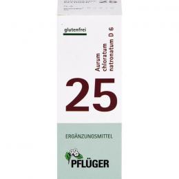 BIOCHEMIE Pflüger 25 Aurum chlorat.natron.D 6 Tab. 100 St.