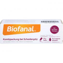 BIOFANAL Kombipackung b.Scheidenpilz Vagtab.+Salbe 1 P