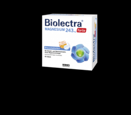 BIOLECTRA Magnesium 243 mg forte Orange Brausetab. 40 St