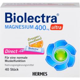 BIOLECTRA Magnesium 400 mg ultra Direct Orange 40 St.