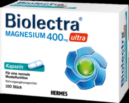 BIOLECTRA Magnesium 400 mg ultra Kapseln 82,5 g