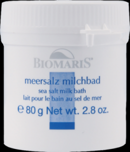 BIOMARIS Meersalz Milchbad mini 80 g