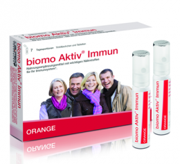 BIOMO Aktiv Immun Trinkfl.+Tab.7-Tages-Kombi 214 g