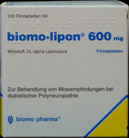 BIOMO-lipon 600 mg Filmtabletten 100 St