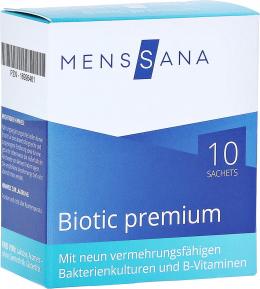 Ein aktuelles Angebot für BIOTIC premium MensSana Beutel 10 X 2 g Beutel Nahrungsergänzungsmittel - jetzt kaufen, Marke MensSana AG.