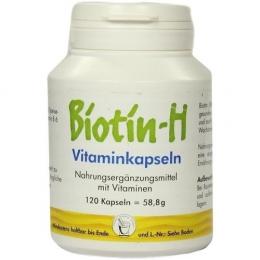 BIOTIN H Vitaminkapseln 120 St.