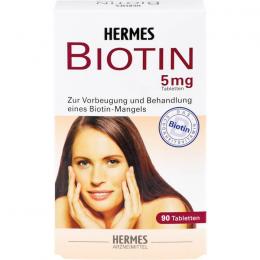 BIOTIN HERMES 5 mg Tabletten 90 St.