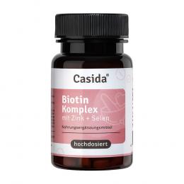Ein aktuelles Angebot für BIOTIN KOMPLEX 10 mg hochdosiert+Zink+Selen Tabl. 180 St Tabletten  - jetzt kaufen, Marke Casida GmbH.