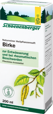 BIRKENSAFT Schoenenberger Heilpflanzensäfte 200 ml