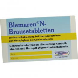 Ein aktuelles Angebot für BLEMAREN N Kontrollkalender Teststreifen 27 St Teststreifen Blasen- & Harnwegsinfektion - jetzt kaufen, Marke Aristo Pharma GmbH.