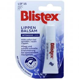 Ein aktuelles Angebot für BLISTEX Lippenbalsam LSF 15 Tube 6 ml Balsam Reinigung - jetzt kaufen, Marke Delta Pronatura Gmbh.