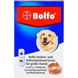 BOLFO Flohschutzband braun f.große Hunde 1 St.