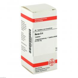 BORAX D 4 Tabletten 80 St Tabletten