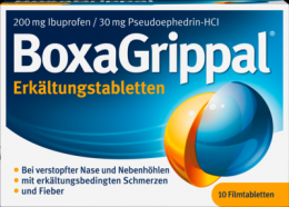 BOXAGRIPPAL Erkltungstabletten 200 mg/30 mg FTA 10 St