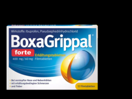 BOXAGRIPPAL forte Erkältungstab. 400 mg/60 mg FTA 12 St