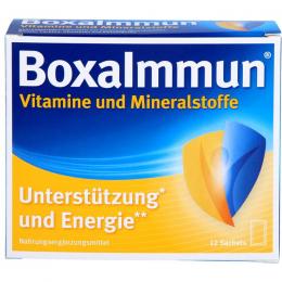 BOXAIMMUN Vitamine und Mineralstoffe Sachets 72 g