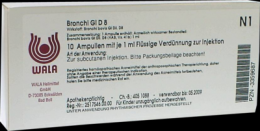 BRONCHI GL D 8 Ampullen 10X1 ml