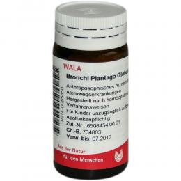 Ein aktuelles Angebot für Bronchi Plantago Globuli velati 20 g Globuli Naturheilmittel - jetzt kaufen, Marke WALA Heilmittel GmbH.