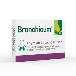 Ein aktuelles Angebot für Bronchicum Thymian Lutschpastillen 20 St Lutschpastillen Hustenlöser - jetzt kaufen, Marke MCM Klosterfrau Vertriebsgesellschaft mbH.