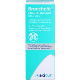 BRONCHOFIT Efeu-Hustensaft 0,87 g/100 ml FLE 100 ml