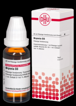BRYONIA D 3 Dilution 20 ml