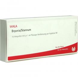 Ein aktuelles Angebot für BRYONIA STANNUM Ampullen 10 X 1 ml Ampullen Naturheilkunde & Homöopathie - jetzt kaufen, Marke WALA Heilmittel GmbH.