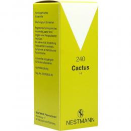 Ein aktuelles Angebot für Cactus H 240 100 ml Tropfen Naturheilmittel - jetzt kaufen, Marke Nestmann Pharma GmbH.