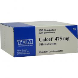 CALCET 475 mg Filmtabletten 100 St Filmtabletten