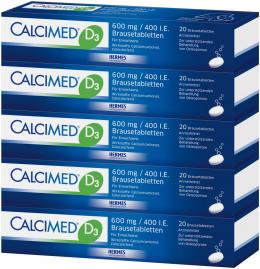 Ein aktuelles Angebot für CALCIMED D3 600 mg/400 I.E. Brausetabletten 100 St Brausetabletten Multivitamine & Mineralstoffe - jetzt kaufen, Marke Hermes Arzneimittel GmbH.