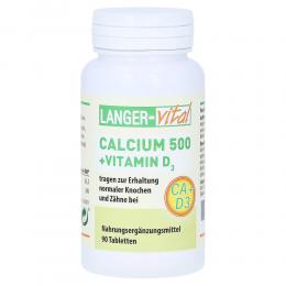 CALCIUM 500 mg+D3 10 myg Tabletten 90 St Tabletten