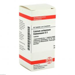 CALCIUM CARB HAHNEM D 3 80 St Tabletten