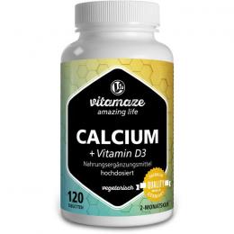 CALCIUM D3 600 mg/400 I.E. vegetarisch Tabletten 120 St.