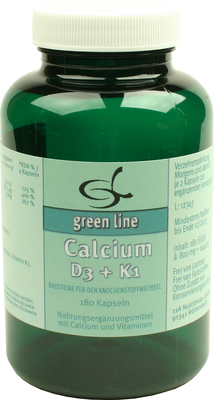CALCIUM D3+K1 Kapseln 143.1 g