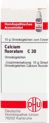 CALCIUM FLUORATUM C 30 Globuli 10 g