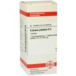 CALCIUM JODATUM D 4 Tabletten 80 St